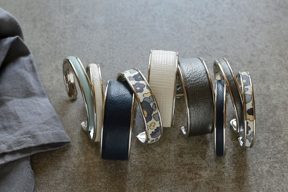 Miniature : joncs fins  cuir