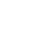 Mastodon logo (white)