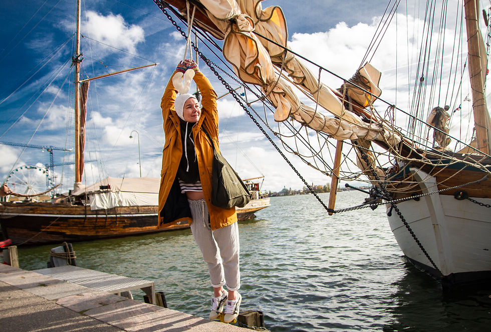 Once upon a time, there was a Bunny in fairy-tale Finland" - this is a project for many years.  I came to Finland in 2022,