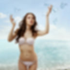 MurMur is a brand, presenting a collection of designed swimming suits made with techniques of tatting, macramé, lace weaving,