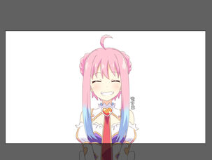 Vtuberいるはーと　ファンアートアニメーション＆設定作成