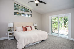 Owners Suite Bedroom to Backyard