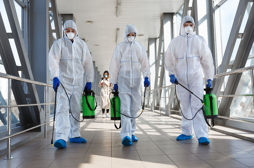 Specialist in hazmat suits cleaning disi