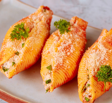 Seafood Stuffed Pasta Shells