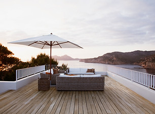 patio furniture modern deck