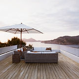 patio furniture modern deck