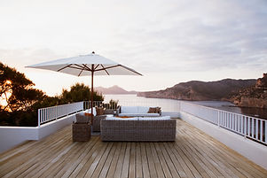 patio furniture modern deck