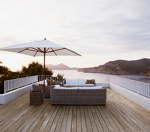 patio furniture modern deck