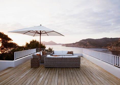 patio furniture modern deck