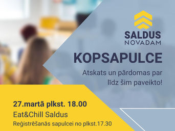 Saldus Novadam kopsapulce 27.03.