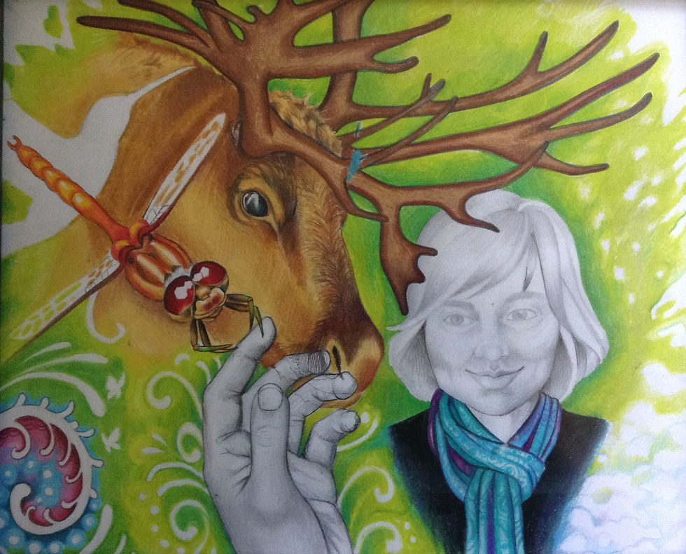 shamanic art of Cathie Grindler