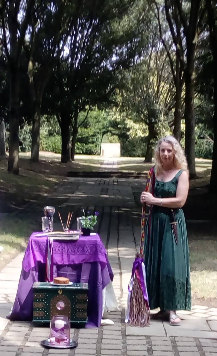 Wedding Celebrant, Pagan Wedding, Wendy Witch, Tree Cathedral