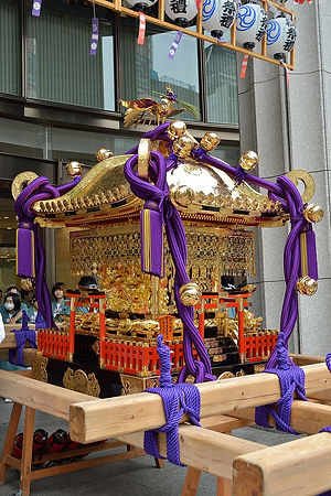 群馬県藤岡市藤岡 諏訪神社 神輿