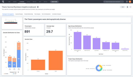 Titanic Analysis (ThoughtSpot)