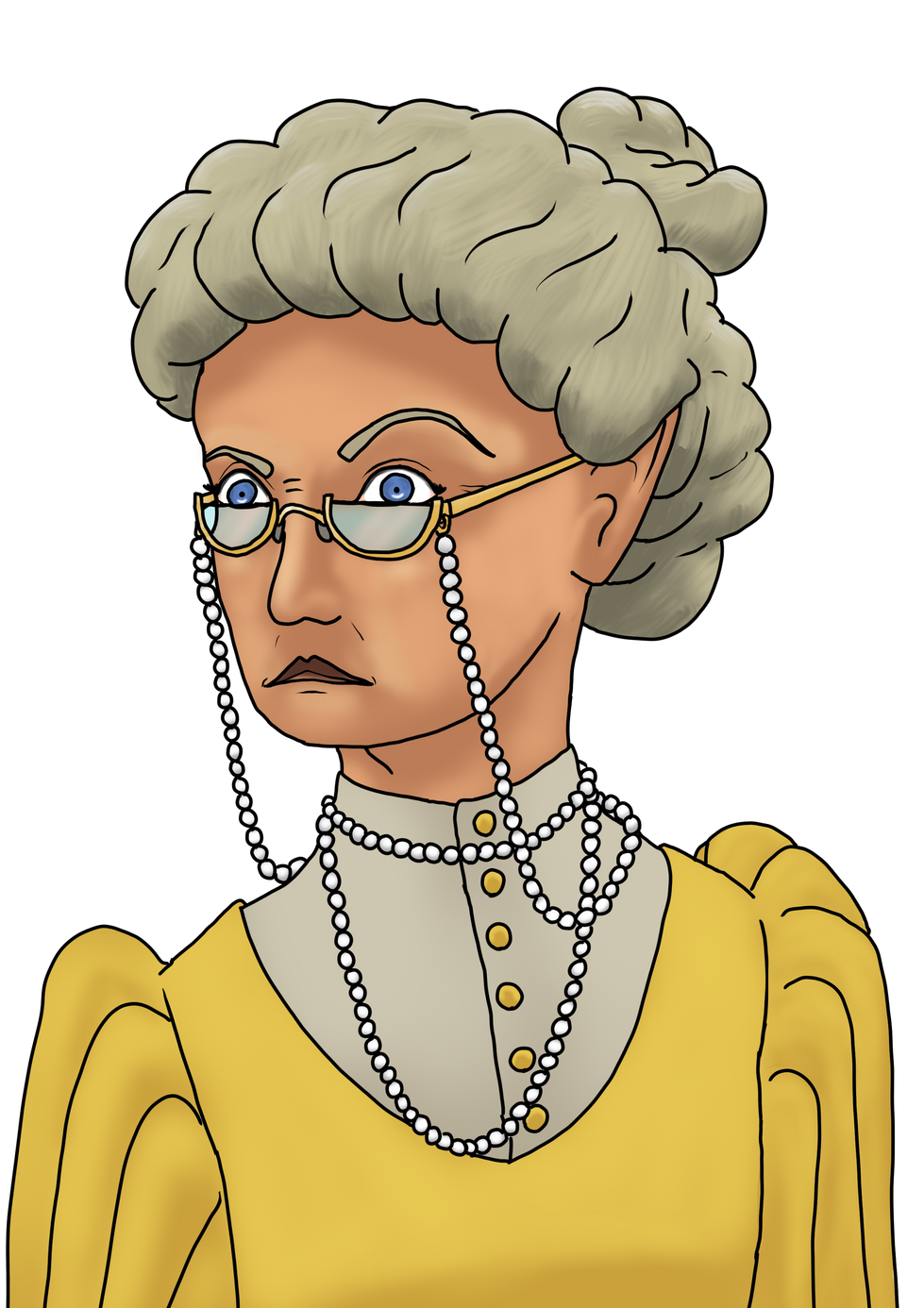 Dame Naval Angry transparent