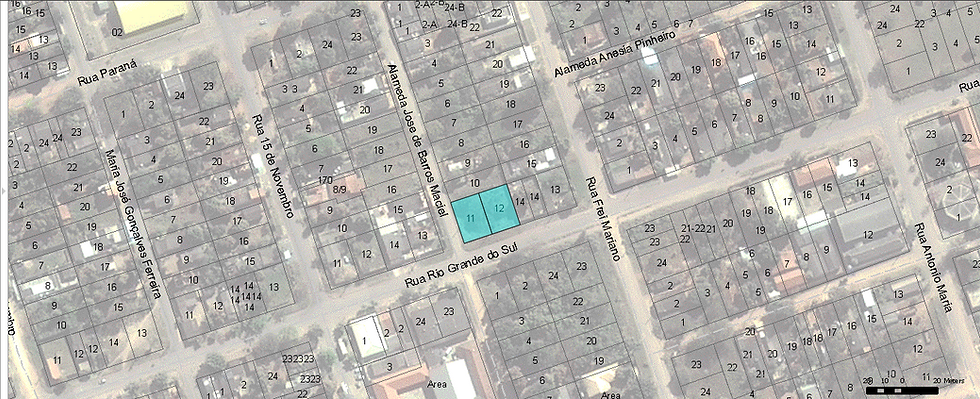 TERRENO 153 - NOVA CORUMBÁ, 415 M²