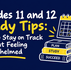 Grades 11 and 12 study tips for staying on track without feeling overwhelmed.