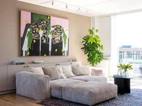 Interior design for a modern apartment in Amsterdam