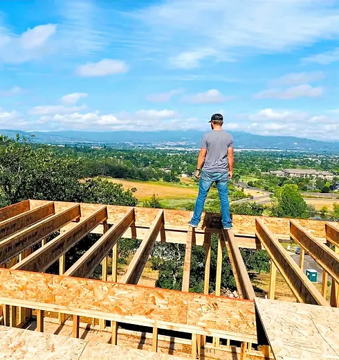 Begginning Stages of our custom build in Medford, OR