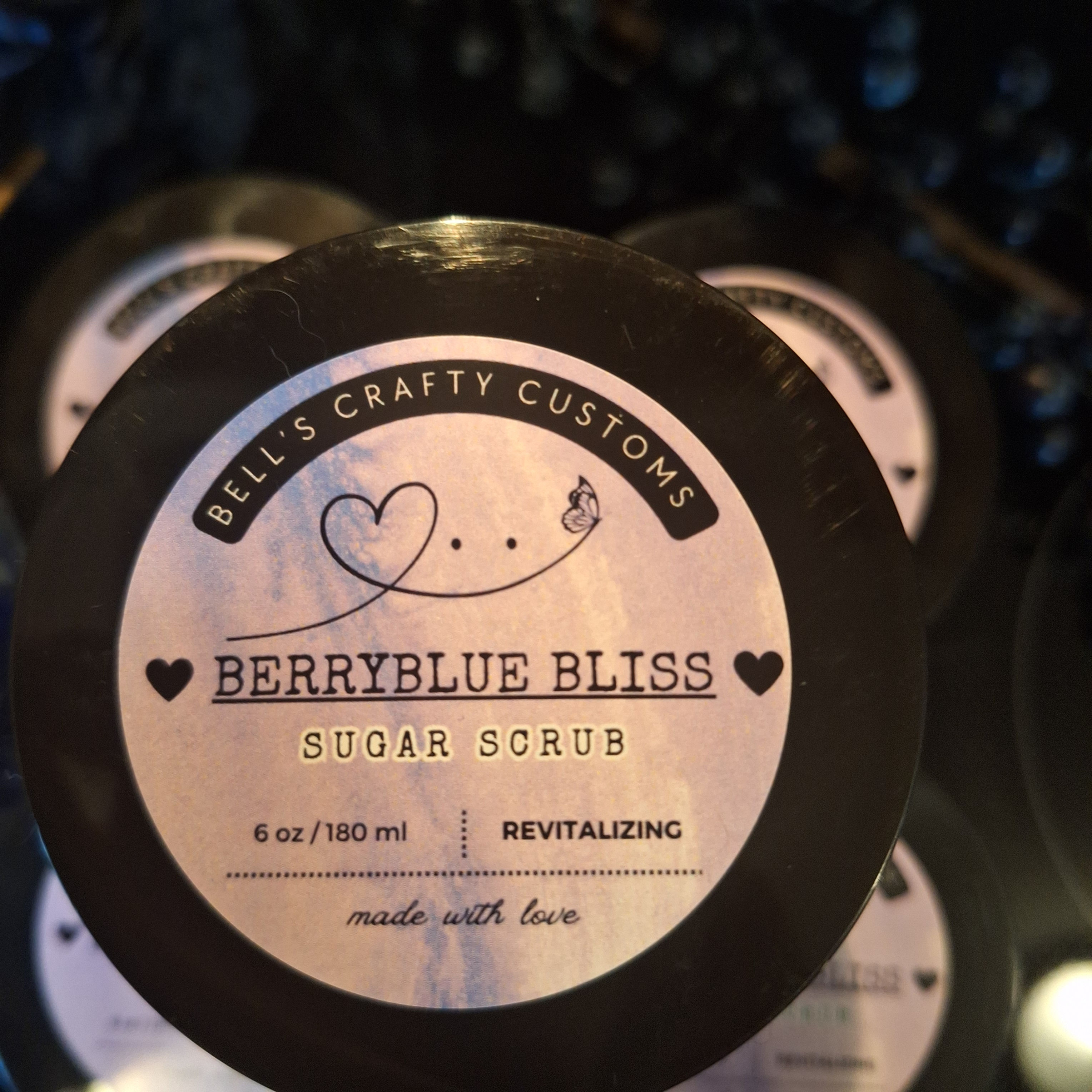 Blueberry Sugar Scrub