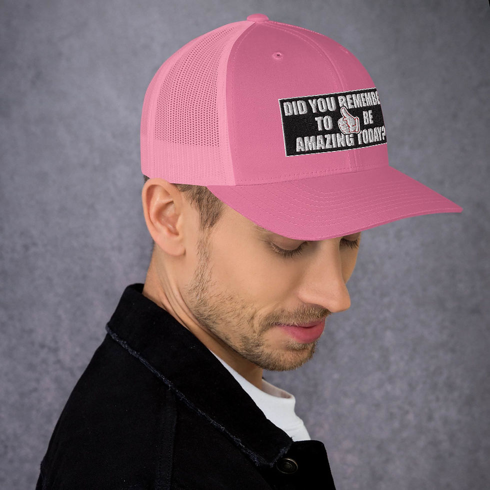 Thumbnail: REMEMBER BE AMAZING HAT