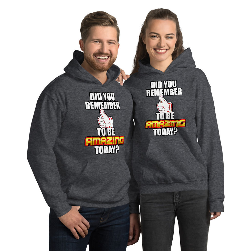 Thumbnail: REMEMBER BE AMAZING HOODIE