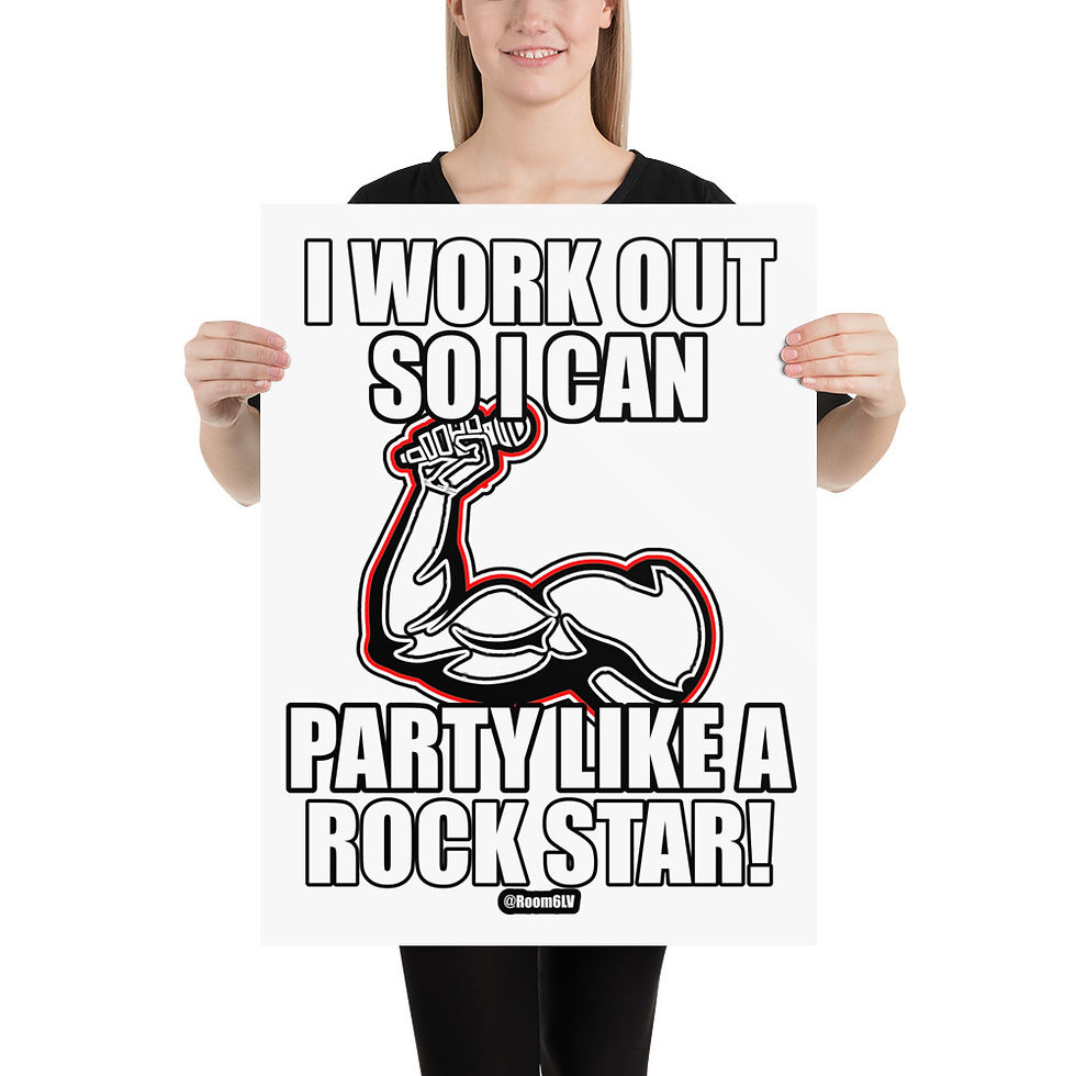 Thumbnail: WORKOUT ROCK STAR POSTER