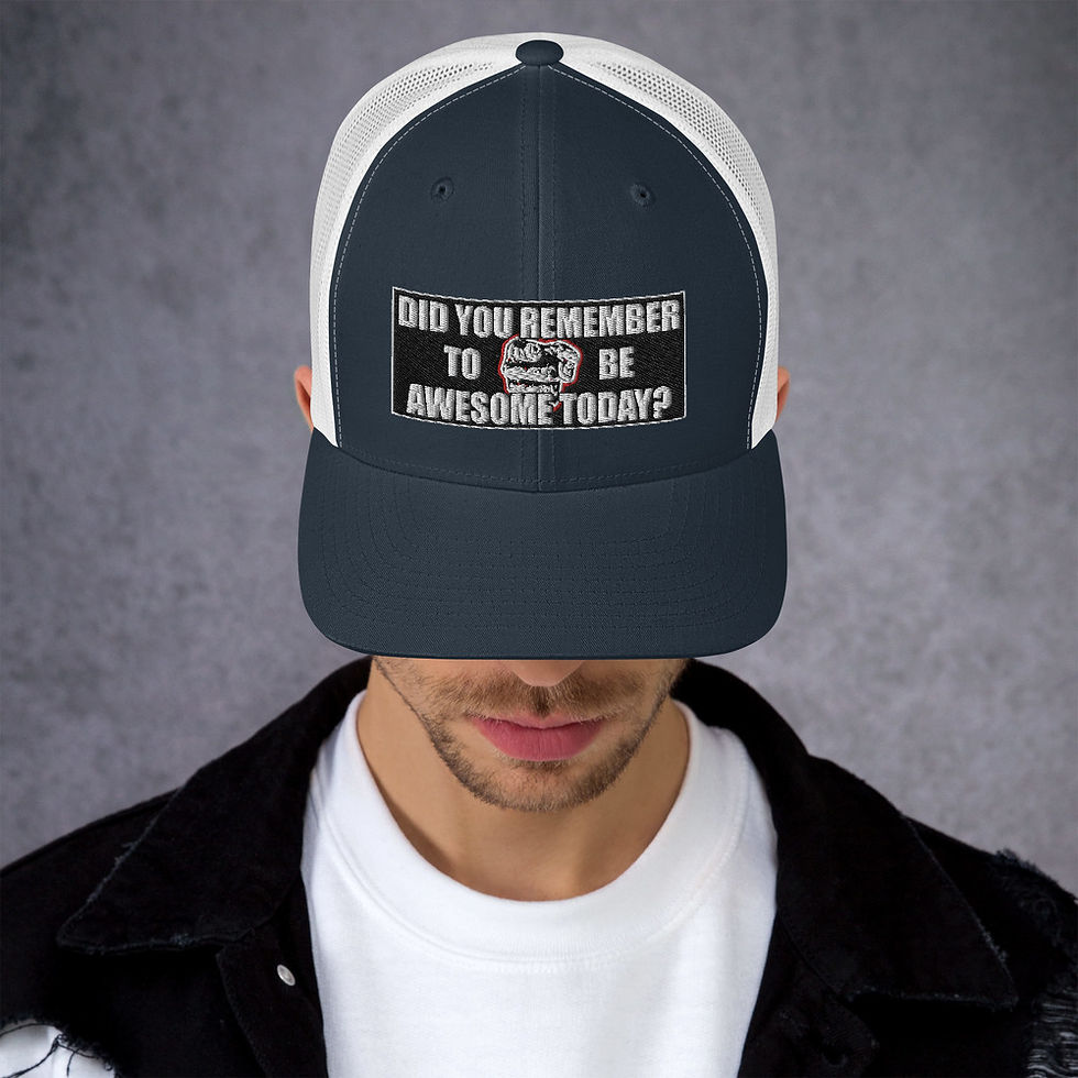 Thumbnail: REMEMBER BE AWESOME HAT