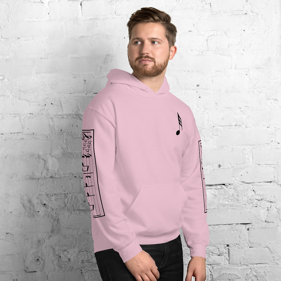 Thumbnail: BLACK NOTES MUSIC HOODIE