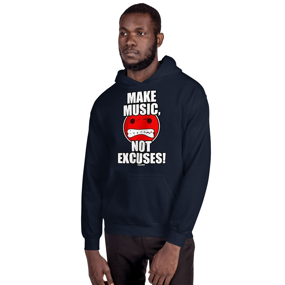 Thumbnail: MAKE MUSIC EXCUSES HOODIE