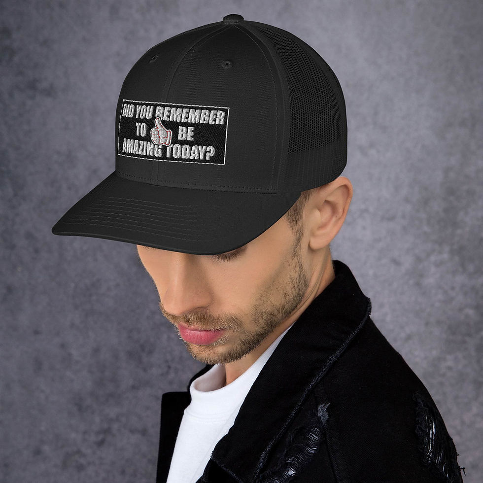 Thumbnail: REMEMBER BE AMAZING HAT