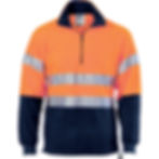 Zip_Polar_Fleece_Windcheater_with_Reflective_Tape_Gearuponline