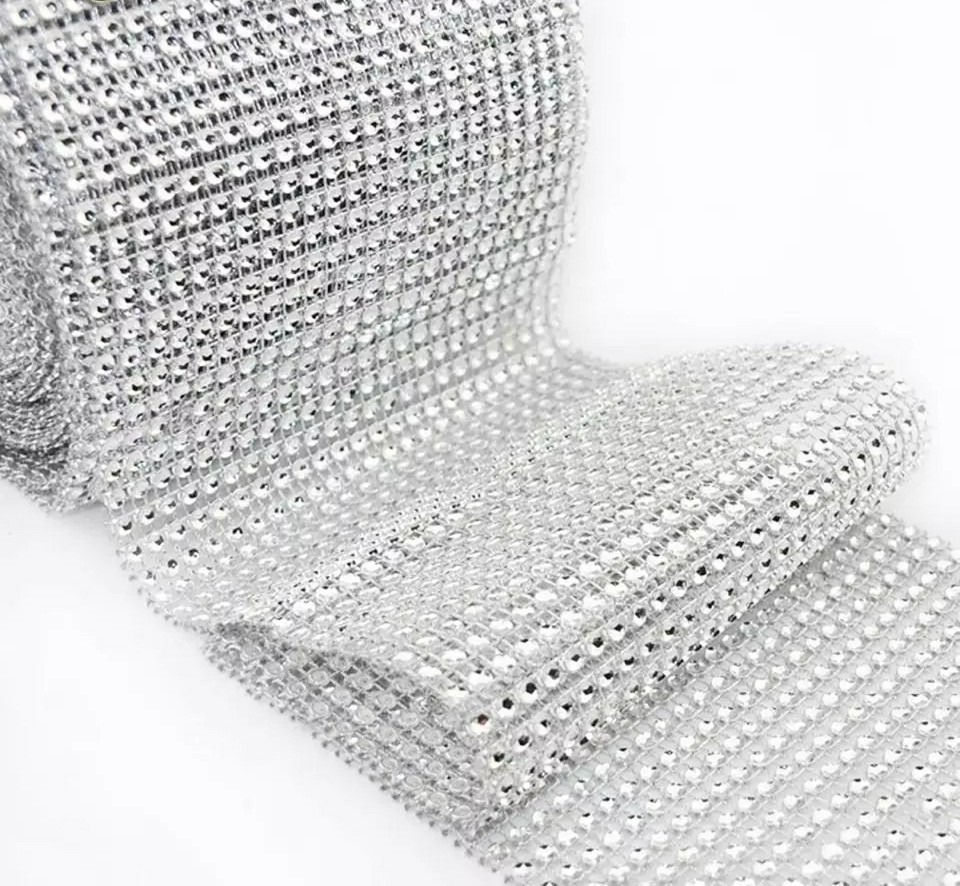 Malla de Falso Strass 4mm