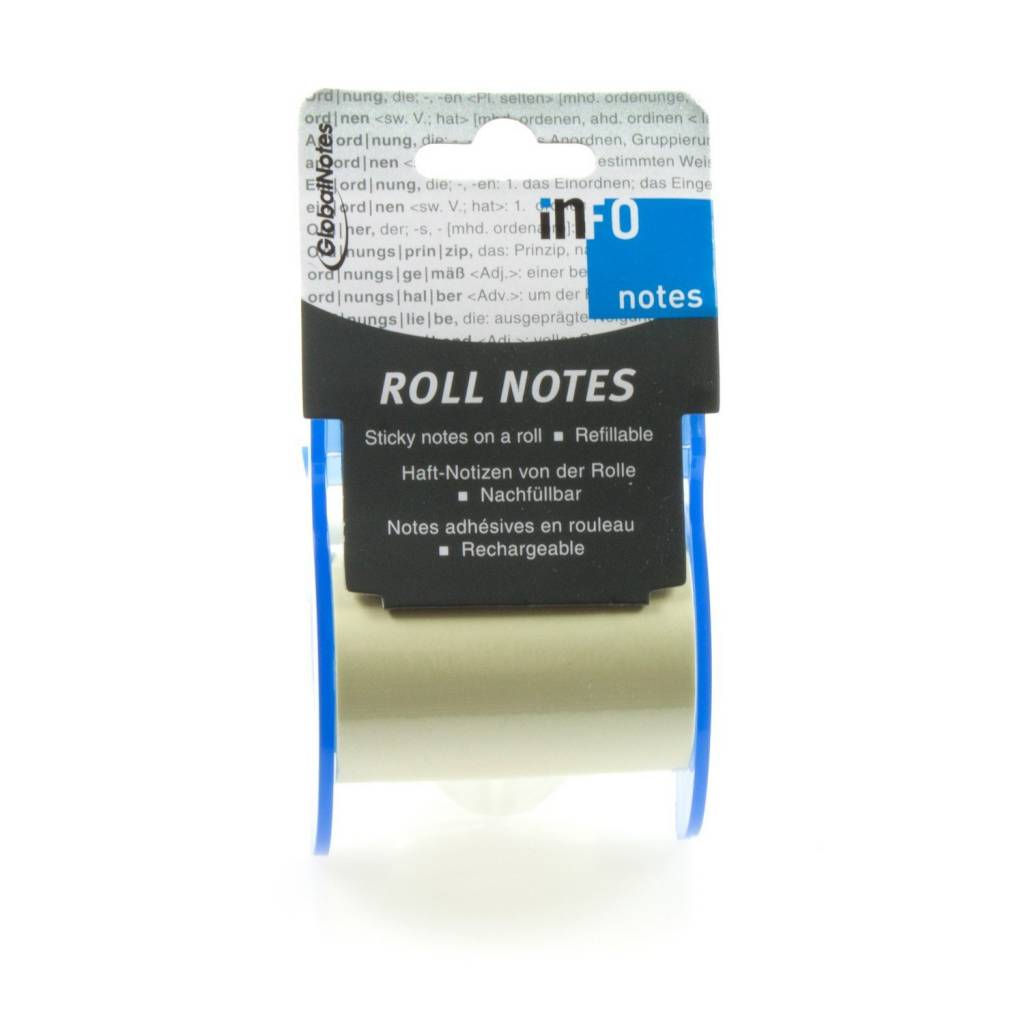 Roll Notes / Notizzettel auf Rolle + Nachfüller