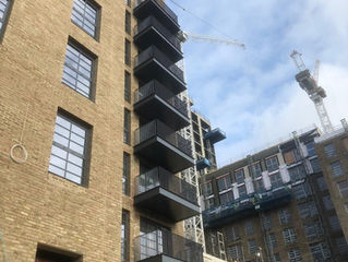 First balconies installed on McAleer & Rushe Wembley project