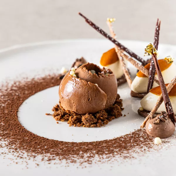 Arranged Food and Objects