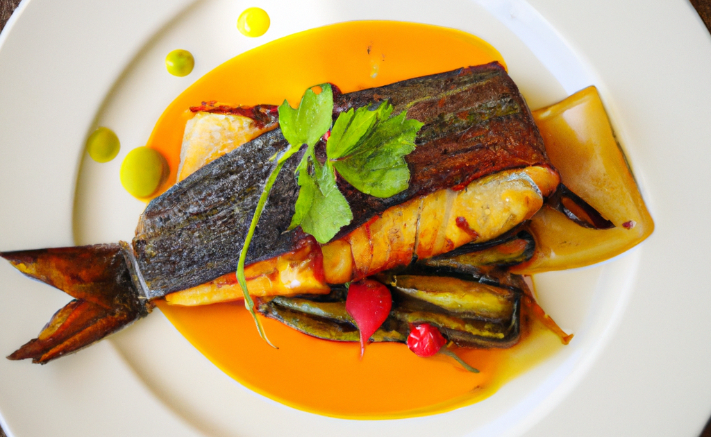 Arranged Food and Objects