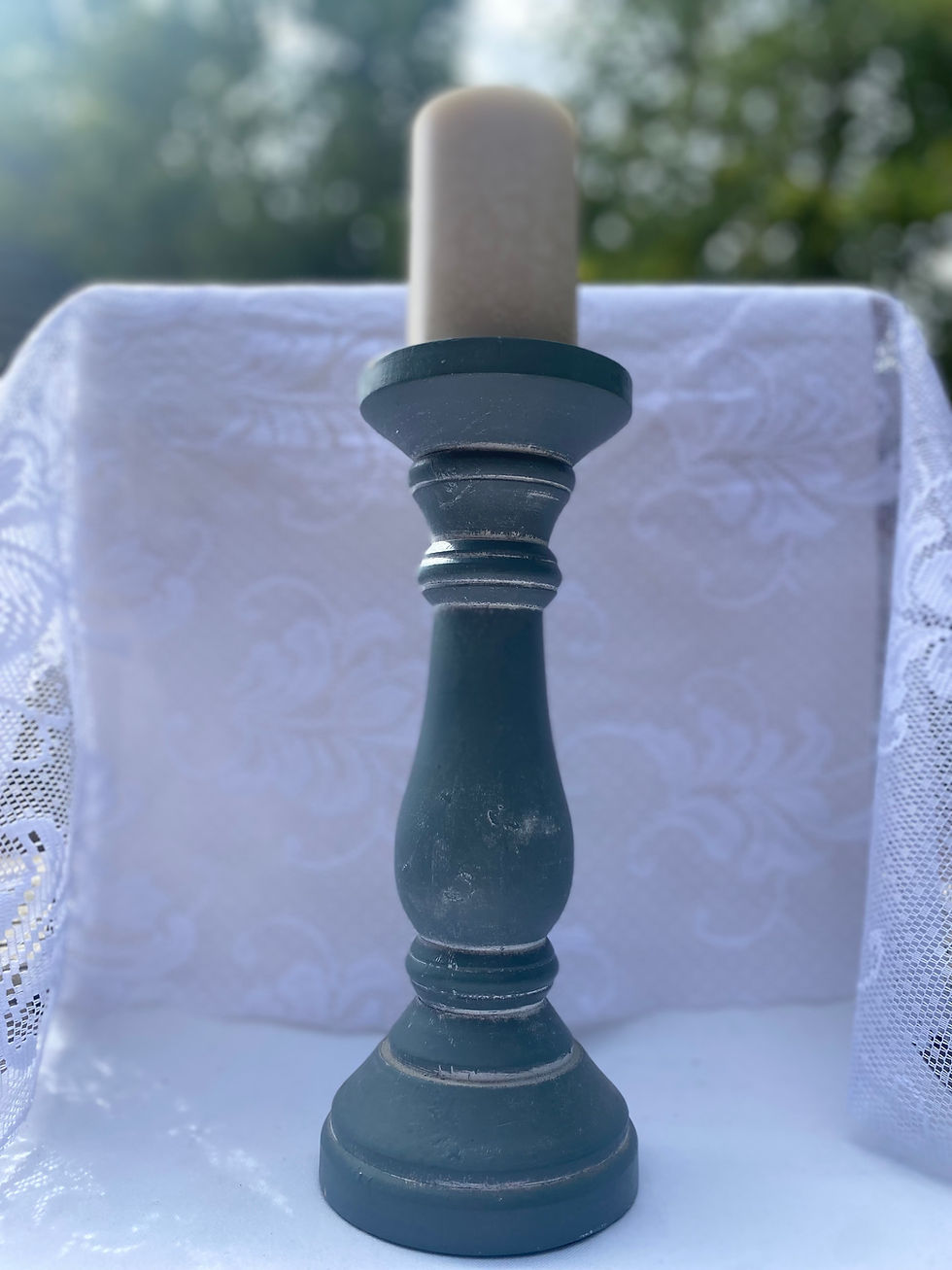 Wooden Candlesticks
