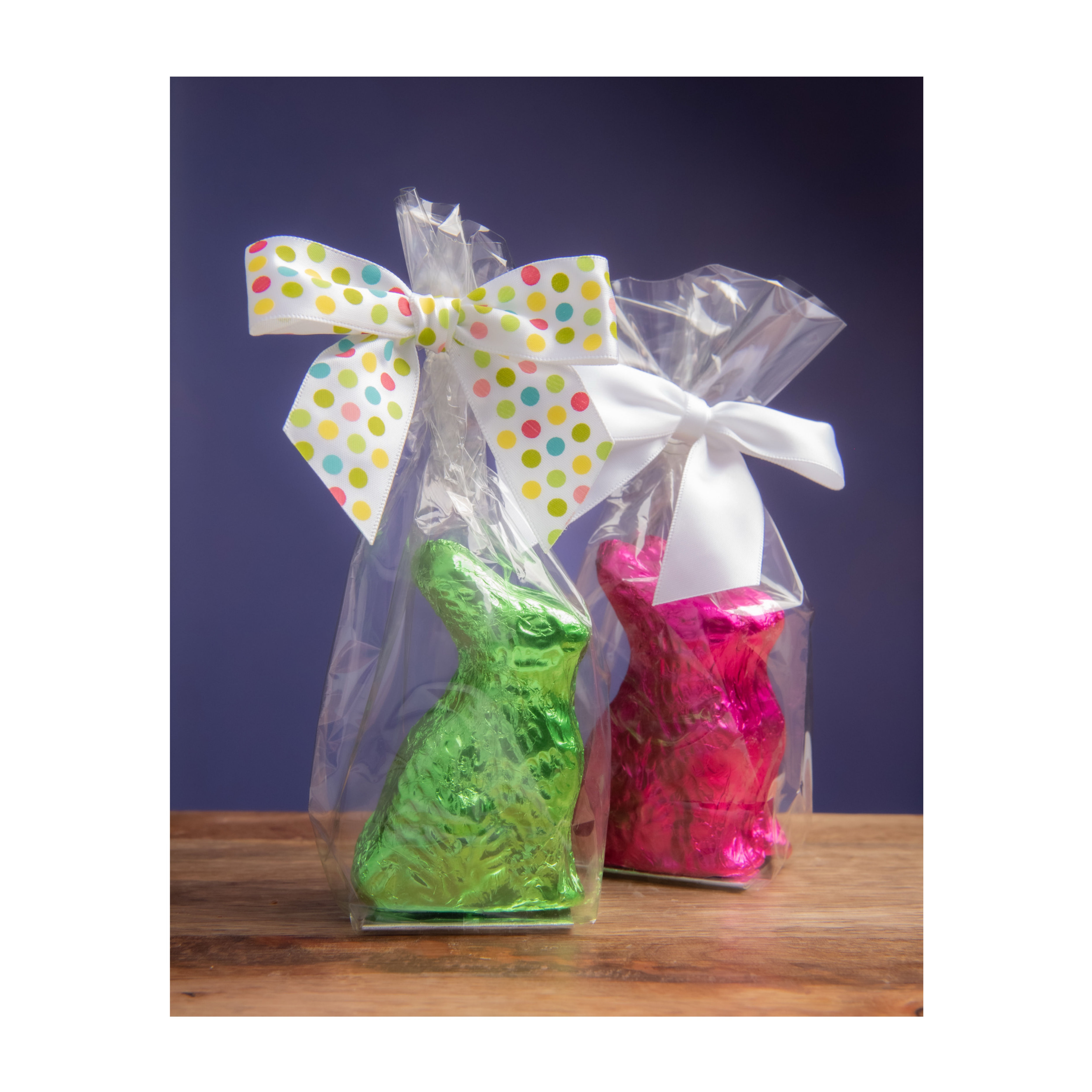 Easter Chocolate Foiled Bunnies -2.8oz