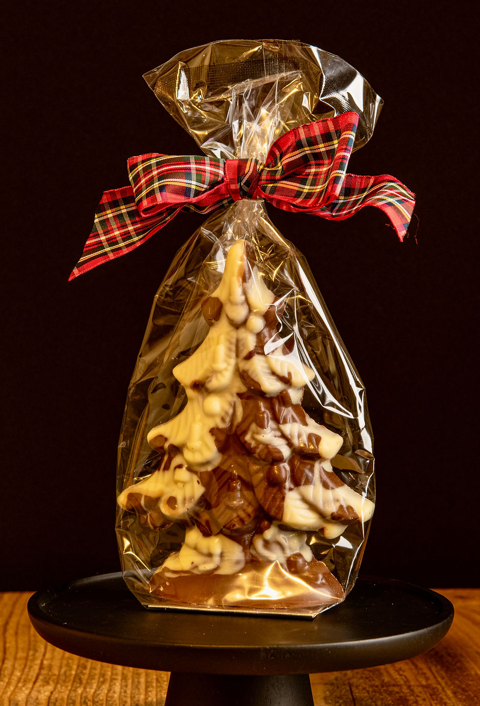 Solid Chocolate Christmas Tree