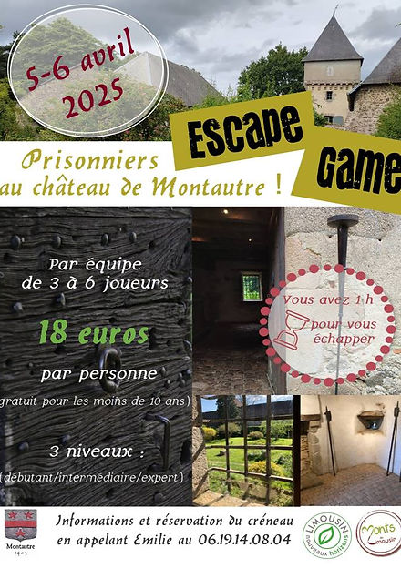 Affiche - Escape Game 5&6 avril 2025 - Haute-Vienne.jpg