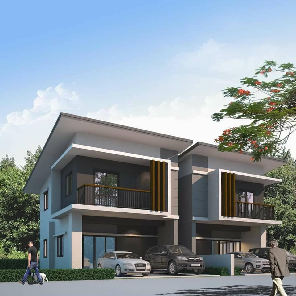 บ้านเดี่ยว 2 ชั้นราคา 1.99 ล้านบาท โซนหางดง