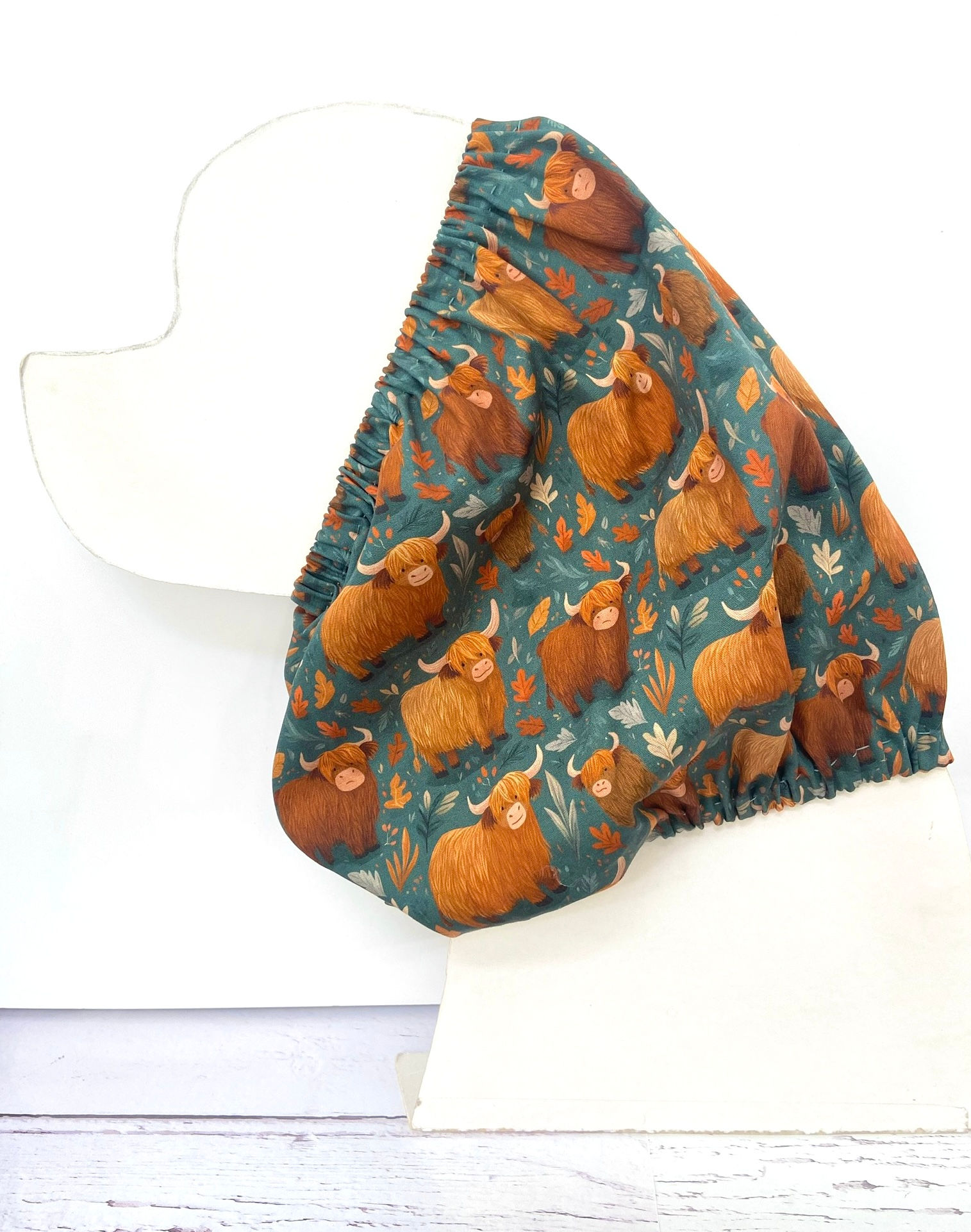 Highland Cows Cotton Snood