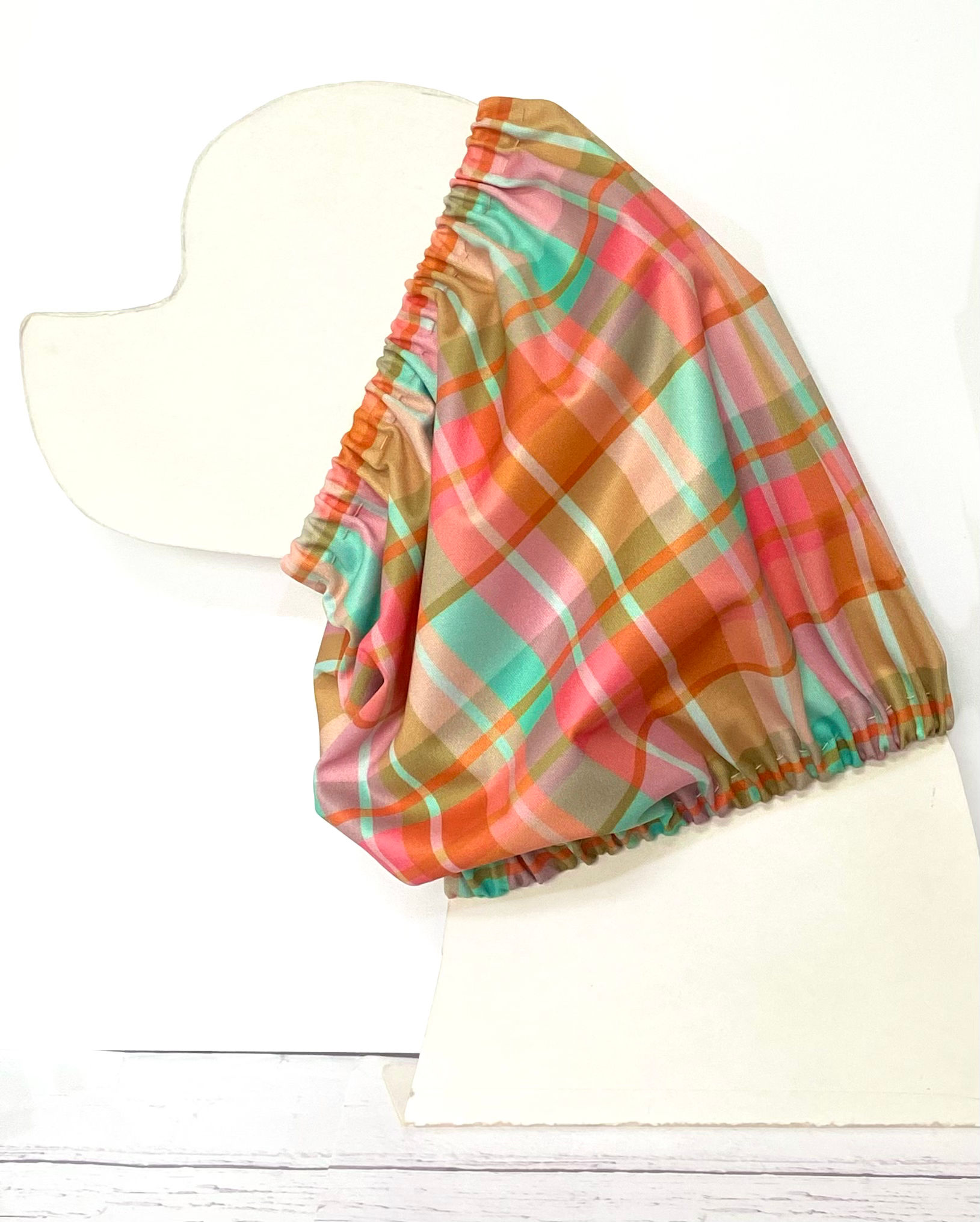 Spring Plaid Waterproof Snood