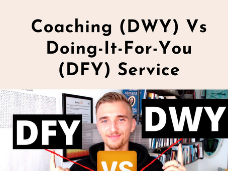 Coaching Vs Doing-It-For-You Service 