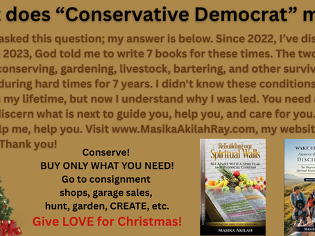 Conservative Democrat?