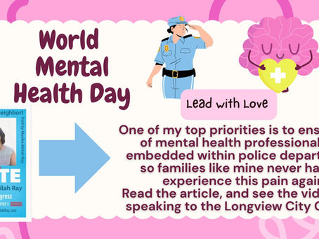 World Mental Health Day and My Experience  