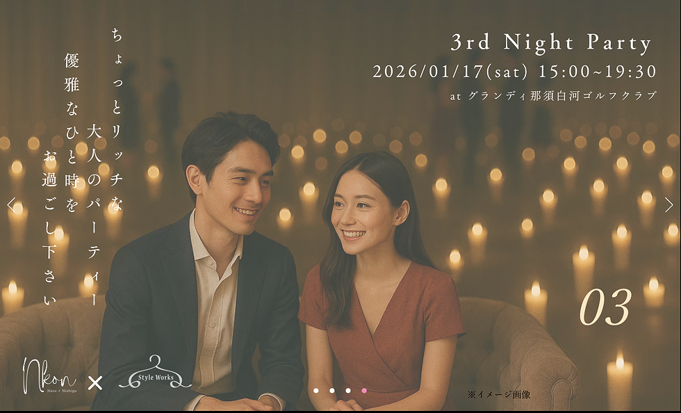 第三回 ディナーパーティー（candlenight Party)