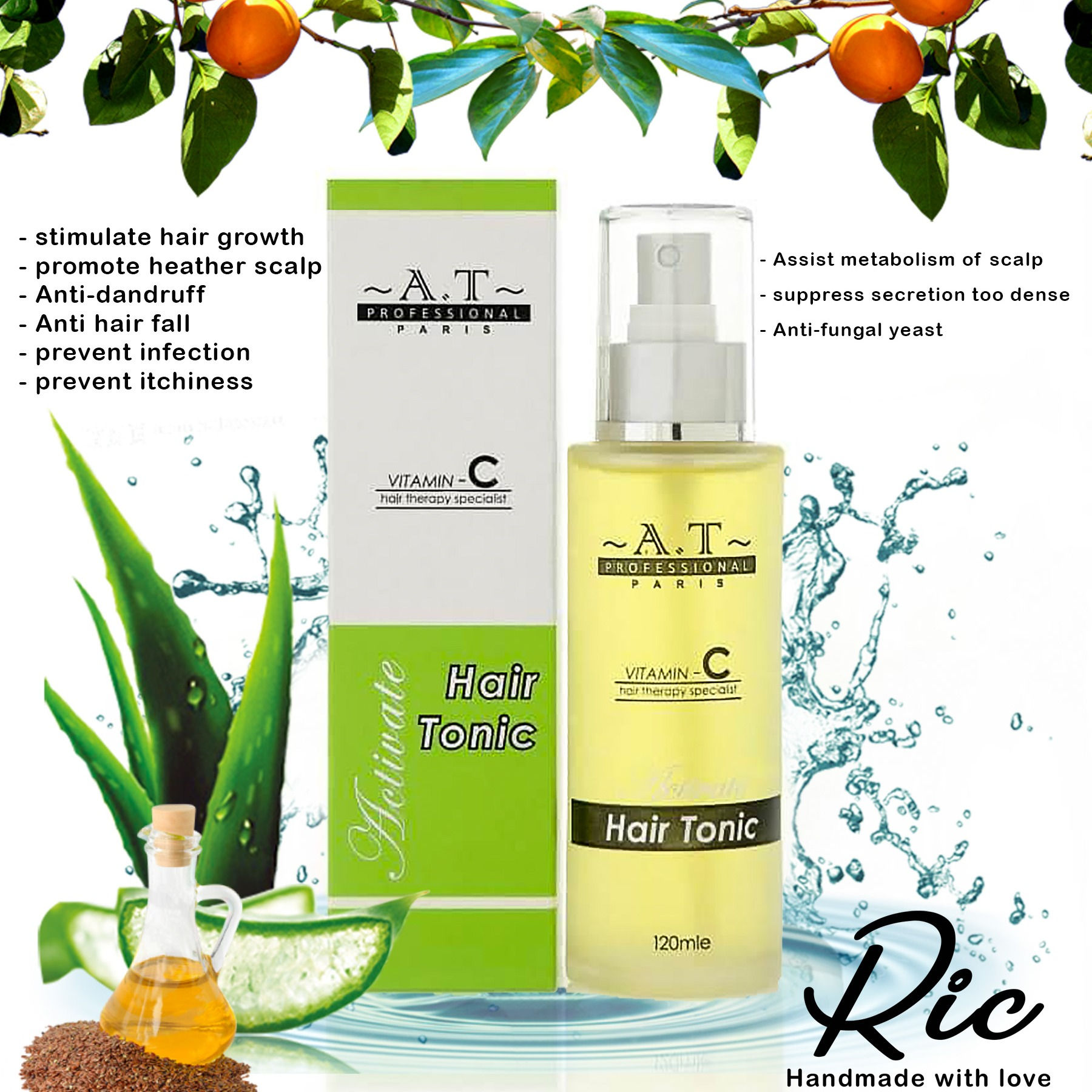 A.T Paris Tonic scalp treatment lotion 120ML