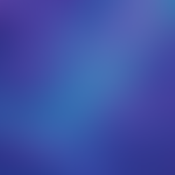 bstract composition blending rich purple and bright aqua tones in fluid, swirling strokes